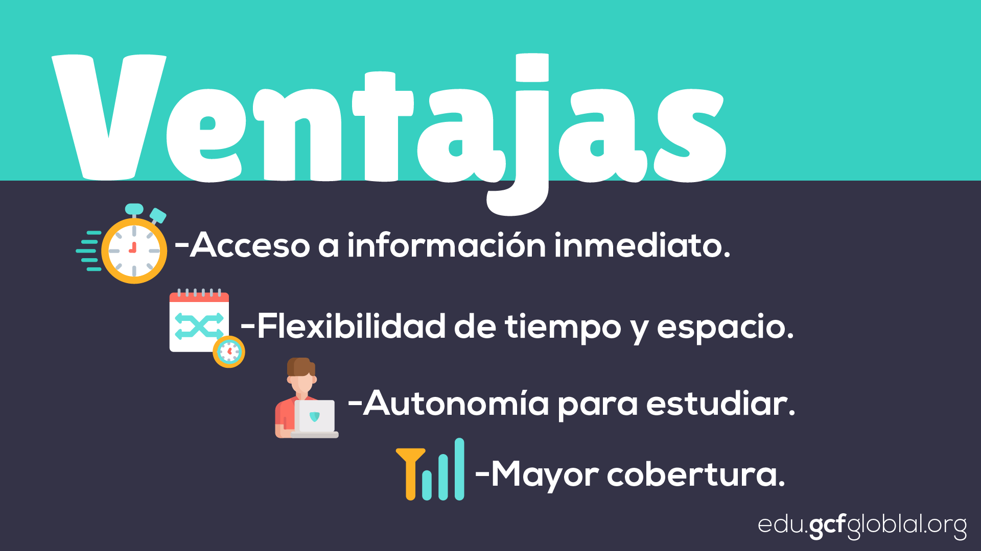 ventajas de la educación virtual